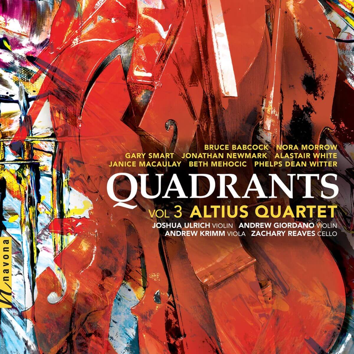 Album cover to QUADRANTS vol. 3